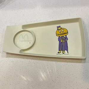 Vintage 1970 McDonald’s Happy Meal Tray Mayor McCheese Rare!